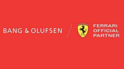 Шарль Леклер - Карлос Сайнс - Бенедетто Винья - Bang & Olufsen – новый официальный партнёр Ferrari - f1news.ru - Дания