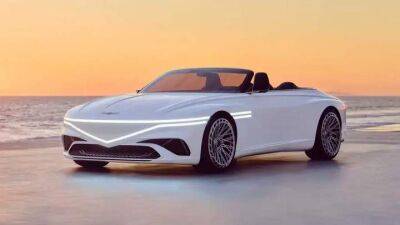 Genesis готовит роскошный кабриолет за 300 тысяч долларов - auto.24tv.ua - Лос-Анджелес
