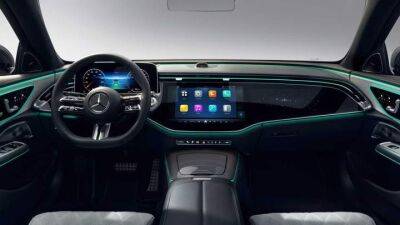 Новый Mercedes E-Class 2024 получил три экрана и камеру для селфи - auto.24tv.ua - Mercedes-Benz