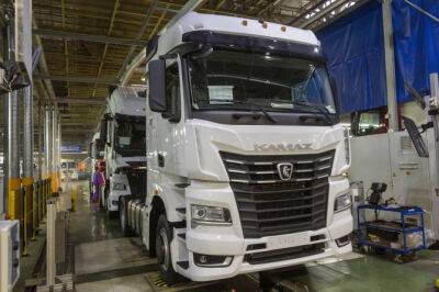 КАМАЗ выпустил первый локализованный грузовик поколения К5 - autostat.ru - Россия