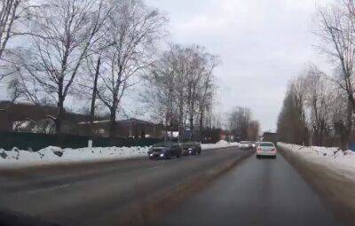 Аварию с участием четырех машин в Твери снял видеорегистратор очевидца - afanasy.biz - Тверь