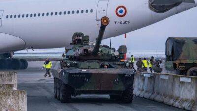 Себастьян Лекорню - Французские колесные боевые машины AMX-10RC уже поступили в Украину - auto.24tv.ua - Украина - Франция - Россия