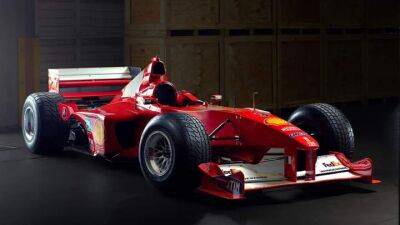 Михаэль Шумахер - Формульный болид Михаэля Шумахера выставили на аукцион - auto.24tv.ua - Испания - Австрия - Бразилия - Монако - Гонконг