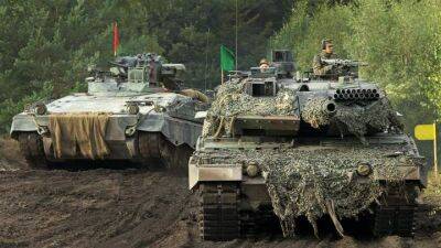 Немецкие танки и БМП уже прибыли в Украину - auto.24tv.ua - Украина - Германия - Швеция - Португалия