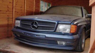 Уникальный Mercedes-Benz из 80-х нашли в старом гараже - auto.24tv.ua - Англия - Mercedes-Benz