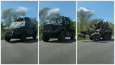 Бромешаины "Козак-7" замечены у украинских десантников - auto.24tv.ua - Украина